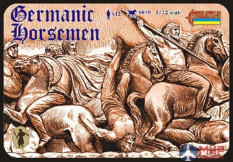 STR098 Strelets*R 1/72 Germanic Horsemen