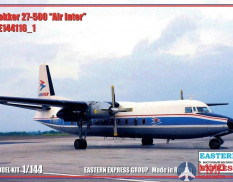 ее144116_1 Пас. самолет Fokker F-27-500 Air Inter Восточный экспресс, 1/144