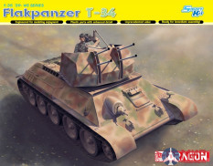 6599 Dragon САУ Flakpanzer T-34r 1/35