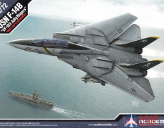 12578 Academy U.S. Navy F-14B VF-103 Jolly Rogers  (1:72)