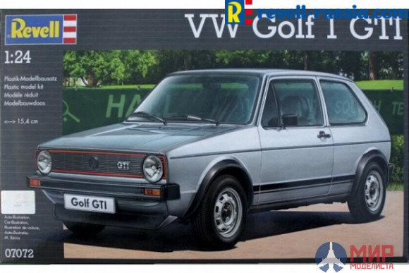 07072 Revell автомобиль  VW Golf 1 GTI  (1:24)