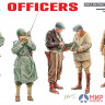 35161 MiniArt фигуры  U.S. OFFICERS  (1:35)