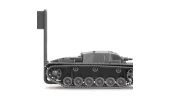 6155 Звезда 1/100 Немецкое штурмовое орудие Stug-III Ausf.B