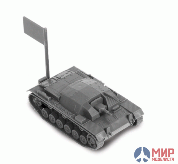 6155 Звезда 1/100 Немецкое штурмовое орудие Stug-III Ausf.B