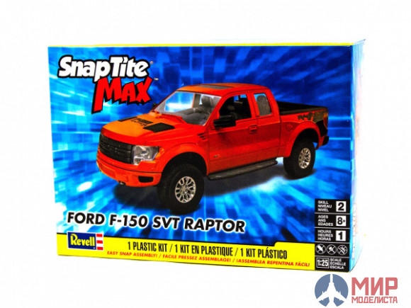 11233 REVELL АВТОМОБИЛЬ FORD F-150 SVT RAPTOR (1:25)