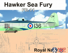 AMG48617 AMG Английский истребитель Sea Fury FB.11 Royal Navy