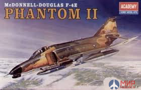 12605 Academy 1/144 Самолет F-4E PHANTOM II