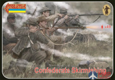 STR158 Strelets*R 1/72 Confederate Skirmishing