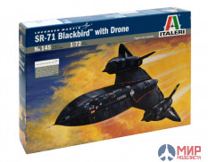 0145 Italeri самолёт SR-71 Blackbird (1:72)