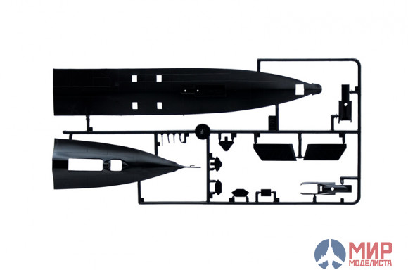 0145 Italeri самолёт SR-71 Blackbird (1:72)