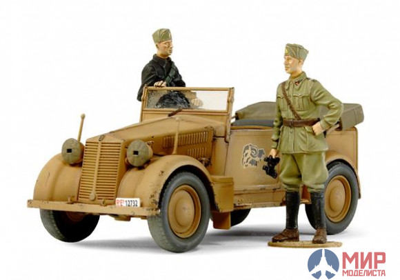 37014 Tamiya 1/35 Штабной автомобиль 508CM “Coloniale” Italian Staff Car