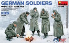 35218 MiniArt фигуры GERMAN SOLDIERS WINTER 1941-42 1/35