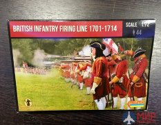 72232ST Strelets British Infantry Firing Line 1701-1714