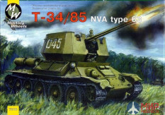 MW7210 Military Weels T-34/85 NVA Type 63 1/72