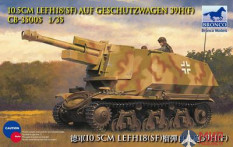 CB35005 Bronco Models 1/35 САУ 10.5cm  leFH18(Sf) auf Geschutzwagen 39H(f)