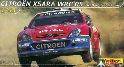 80114 Heller 1/43 Автомобиль Ситроен XSARA WRC 05