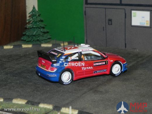 80114 Heller 1/43 Автомобиль Ситроен XSARA WRC 05