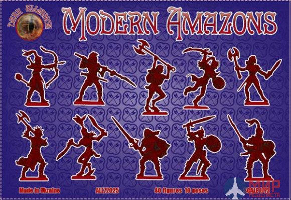 ALL72025 Dark Alliance 1/72 Modern Amazons