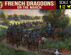 72251ST Strelets 1/72 French Dragoons on the March