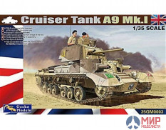 35GM0003 Gecko Models 1:35 Cruiser Tank Mk. I, A9 Mk.1 Military Model Kit
