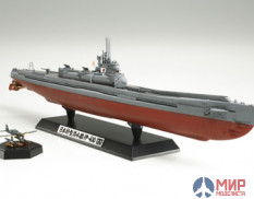 78019 Tamiya 1/350 Японская подводная лодка I-400 с подставкой, фототравление, 3 самолета Seiran