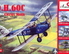 AMO72280 Amodel 1/72 Самолет DH60C Cirrus Moth