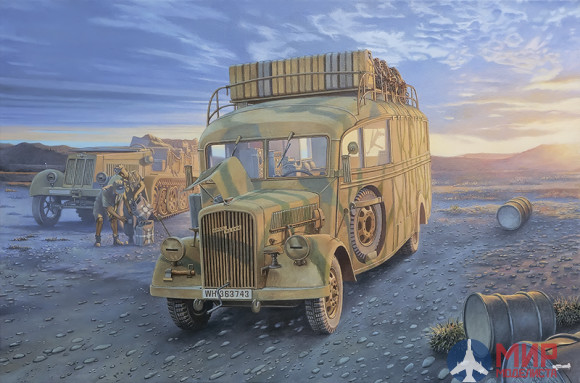 ROD810 Roden 1/35 Автобус Ope Blitz Omnibus W39 Stabswagen