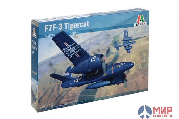 2756 Italeri 1/48 Самолет Grumman F7F3 "Tigercat"