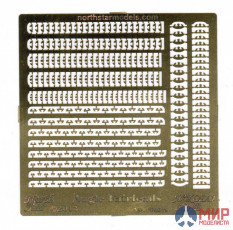 NSA700039 North Star Models 1/700 Фототравление Angle Fairleads
