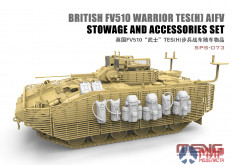 SPS-073 Meng Model 1/35 British FV510 Warrior TES(H) AIFV Stowage And Accessories Set (Resin)