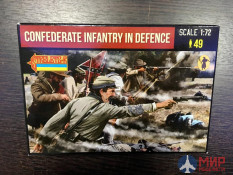 72249ST Strelets Confederates Firing 1/72 Strelets