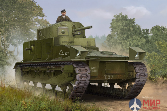 83878 Hobby Boss танк Vickers Medium Tank MK I  (1:35)