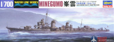 49464 Hasegawa 1:700 Эсминец ВМС Японии MINEGUMO