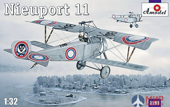 AMO3203 Amodel 1/32 Самолет Nieuport 11 Россия