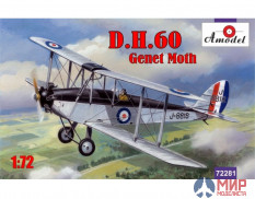 AMO72281 Amodel 1/72 Самолет DH60 Genet Moth