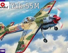 AMO72200 Amodel 1/72 Самолет пилотажный Yak-55M