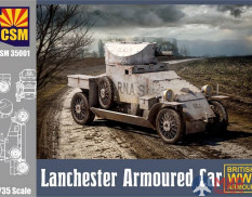 CSM35001 CSM 1/35 Lanchester Armoured Car