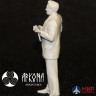 AR35-001-1 ARKONA miniatures Фигура Михаил Тимофеевич Калашников (картонная коробка) 1/35