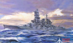 041178 Aoshima 1/350 Battleship Kongo 1944 + комплект Fly Hawk + Artworks палуба