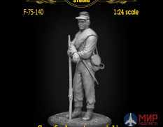 F-75-140 Altores Studio 1/24 Confederate soldier