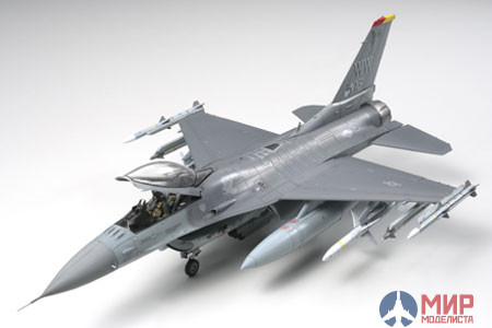 61098 Tamiya 1/48 Самолет Lockheed Martin F-16CJ - (Block 50) Fighting Falcon