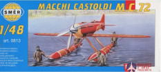 0813 Smer самолёт Macchi M.C. 72 (1:48)