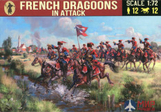 72253ST Srelets 1/72 French Dragoons in Attack