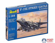 03972 REVELL САМОЛЕТ F-15E STRIKE EAGLE & BOMBS (1:144)
