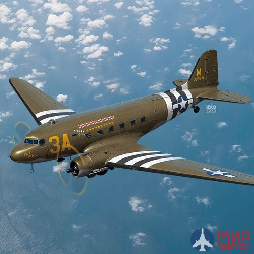 12633 Academy 1/144 USAAF C-47 Skytrain