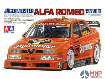 24148 Tamiya 1/24 Автомобиль Alfa Romeo 155 TI Jagermeister