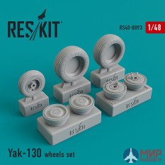 RS48-0093 Reskit Wheels set Yak-130 1/48