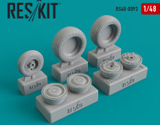 RS48-0093 Reskit Wheels set Yak-130 1/48