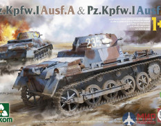 2145 Takom 1/35 Pz.Kpfw.I Ausf.A & Pz.Kpfw.I Ausf. B （1+1）