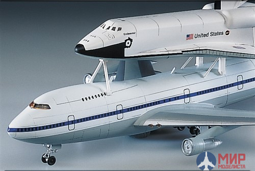 12708 Academy 1/288 Space Shuttle & Jumbo 747